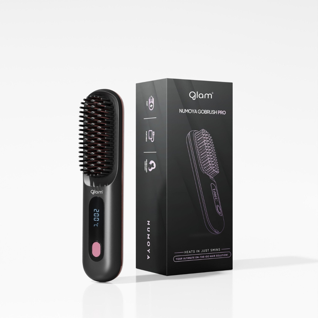 Portable Straightener Brush - GoBrush PRO