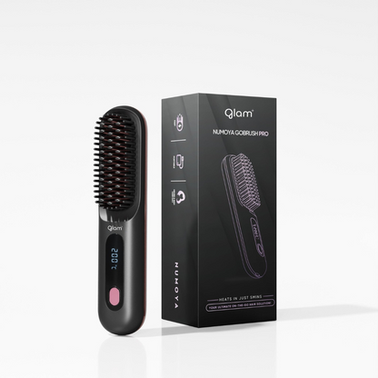Portable Straightener Brush - GoBrush PRO
