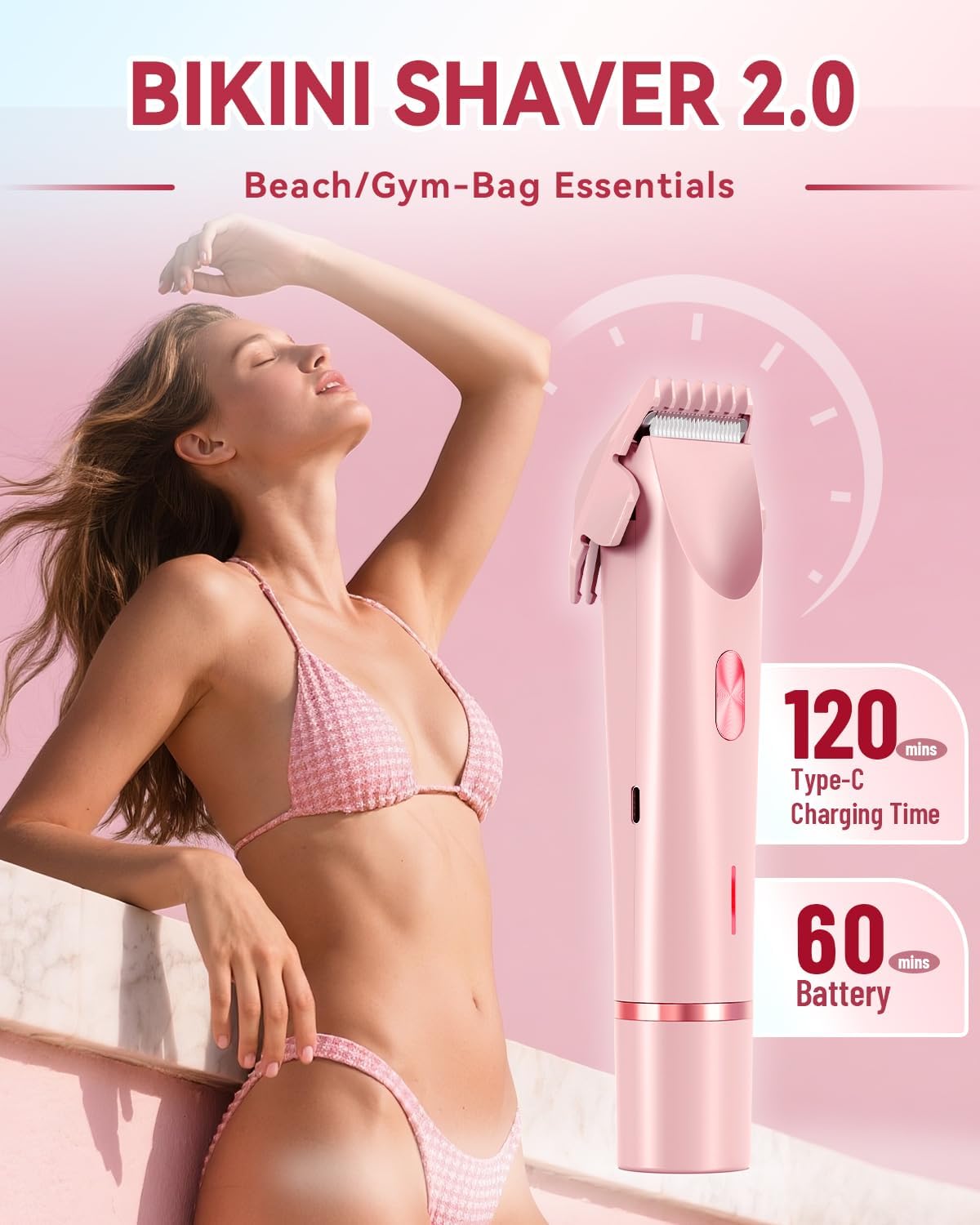 Glam™ Body & Bikini Shaver 2.0